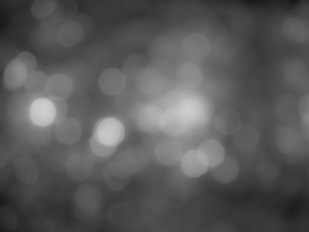 Abstract black and white of blurry bokeh background.の写真素材