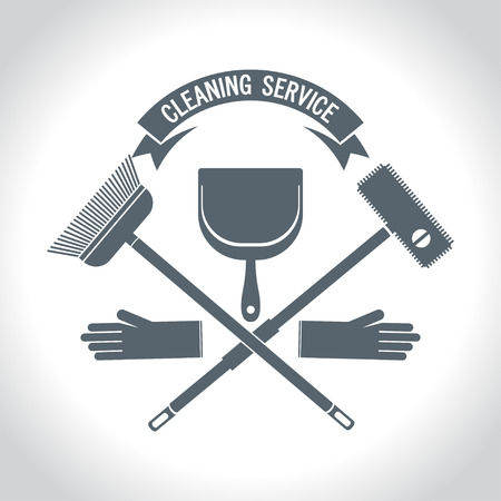 Service and cleaning iconのイラスト素材