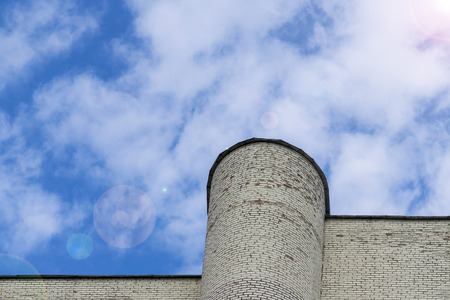 Brick tower in the Sky.の写真素材