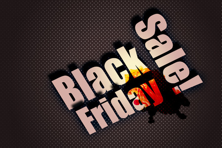 The inscription sale. Black Fridayの写真素材