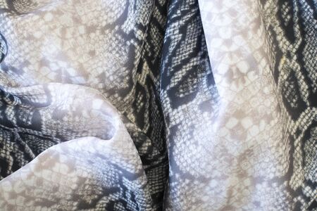 The texture of cotton fabric. Close-up.の写真素材
