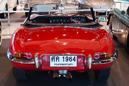 BANGKOK-DEC 01: Classic car MGA made in Great Britain, Year 1960 Display at Thailand International...