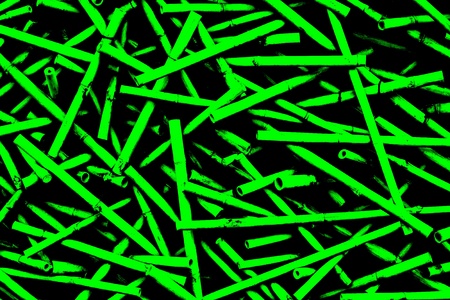 The bamboo wallsの写真素材