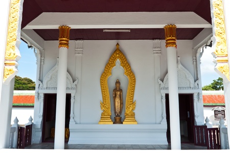 golden buddha statue of thailandの写真素材