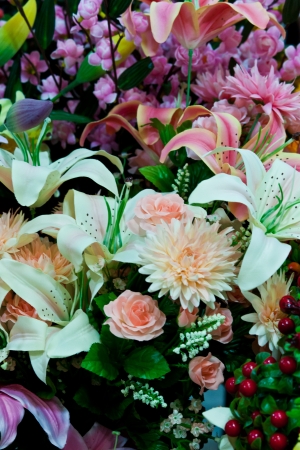 beautiful spring flowersの写真素材