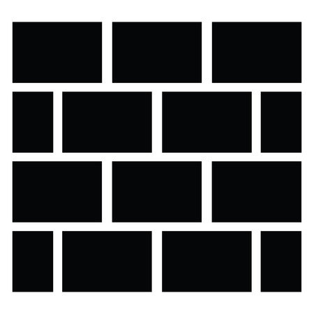 Wall vector iconのイラスト素材