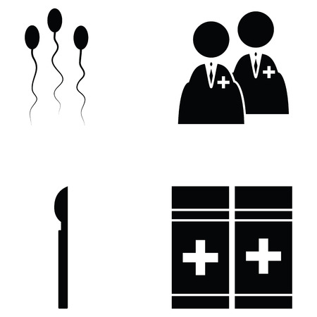medical icon setのイラスト素材