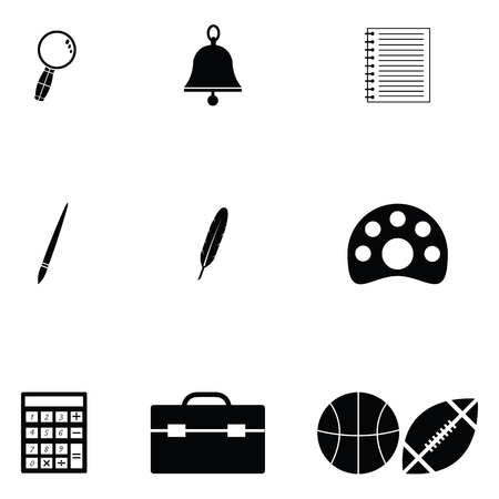 education icon setのイラスト素材
