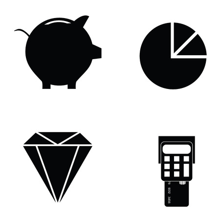 banking icon set Vector illustration.のイラスト素材