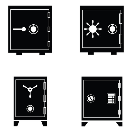 safe icon set Vector illustration.のイラスト素材