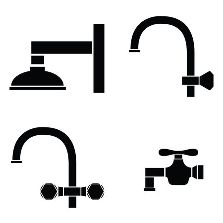 tap icon set Vector illustration.のイラスト素材