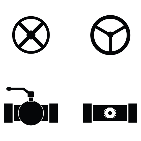 pipe icon set Vector illustration.のイラスト素材