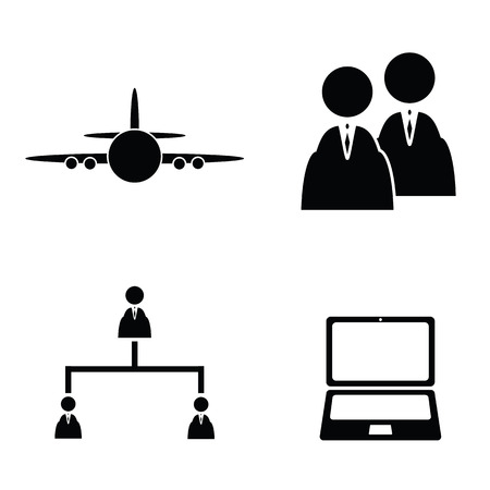 business icon setのイラスト素材