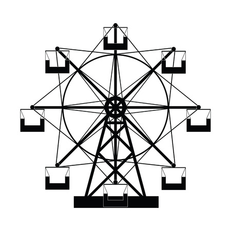 ferris wheelのイラスト素材