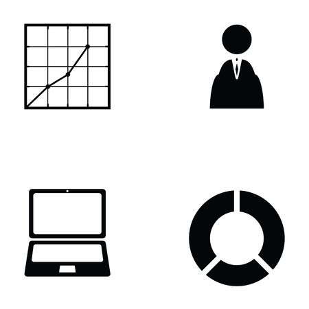 office icon setのイラスト素材