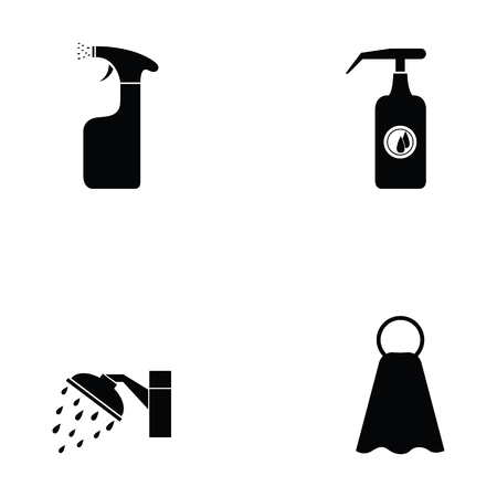 hygiene icon setのイラスト素材