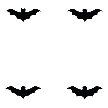 bat icon setのイラスト素材