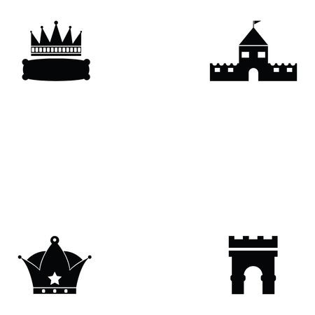 archaeology icon set Vector illustration.のイラスト素材