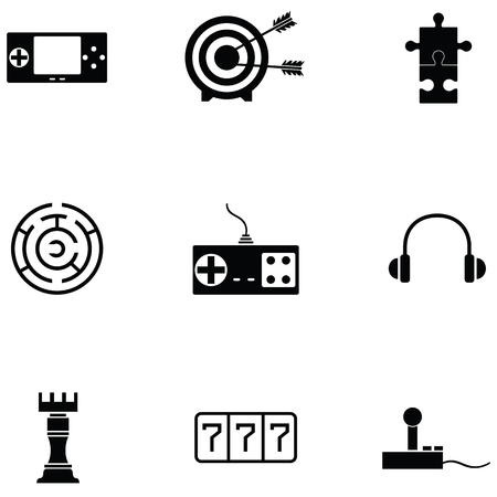 game icon setのイラスト素材