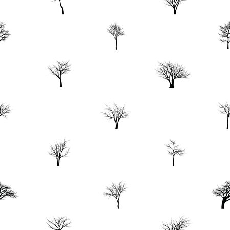 tree seamless pattern background icon.のイラスト素材