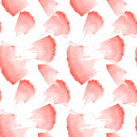 Abstract hand drawn brush stroke shapes seamless pattern texture.のイラスト素材