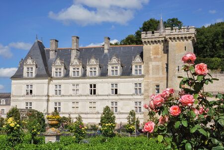 Villandry / France - 08/29/2014: Villandry castle in Francのeditorial素材