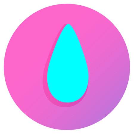 Drop rain water symbol icon. Graphic elements for your design. Vector illustrationのイラスト素材