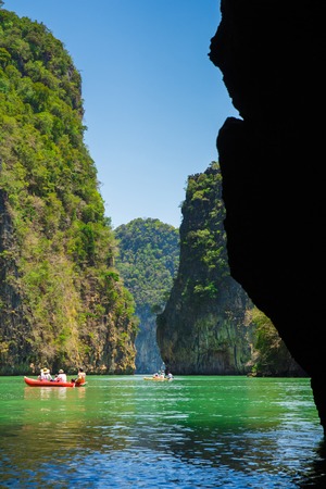 Beautiful nature of Thailand blue sea skyの写真素材