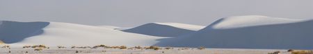 Panorama of Sand Dunes - White Sands National Park, USA
