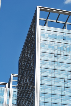 Building exterior glassの写真素材