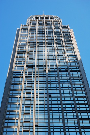 Building exterior glassの写真素材