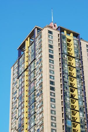 Building exterior glassの写真素材