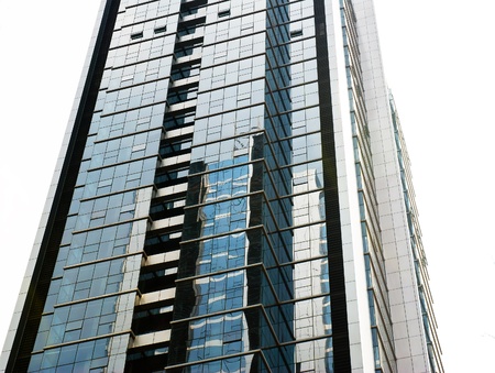 Building exterior glassの写真素材