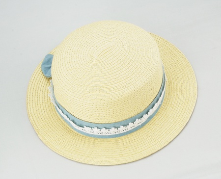 Straw hatの写真素材