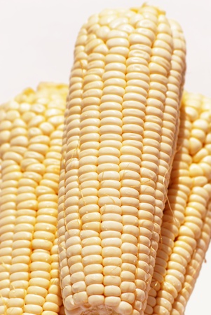 few yellow corn の写真素材