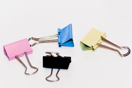 A pile of documents clipの写真素材