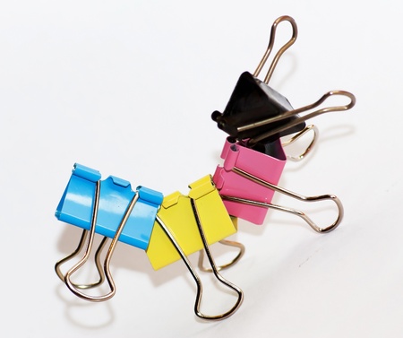A pile of documents clipの写真素材