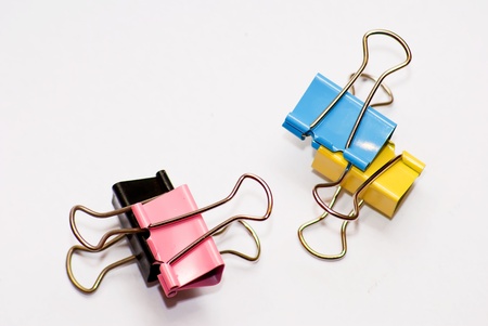 A pile of documents clipの写真素材