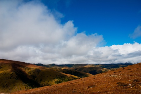 Mountain landscape  Beautiful composition of nature  の写真素材