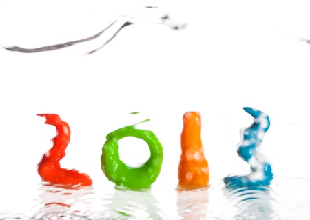 Happy New Year 2013の写真素材