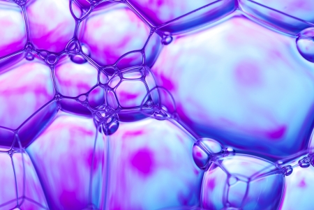 The surface of the bubbleの写真素材