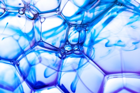 The surface of the bubbleの写真素材
