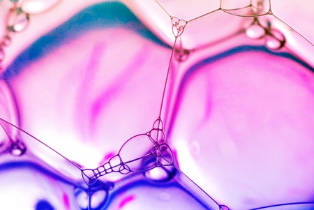 The surface of the bubbleの写真素材