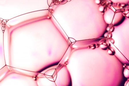 The surface of the bubbleの写真素材