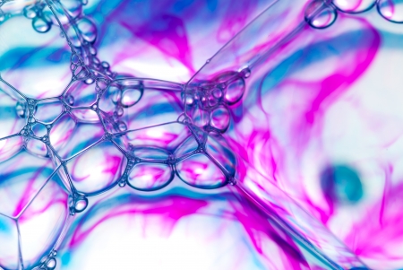 The surface of the bubble