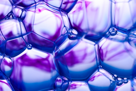 The surface of the bubbleの写真素材