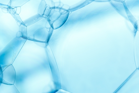 On the surface of the foam, drip into the paintの写真素材