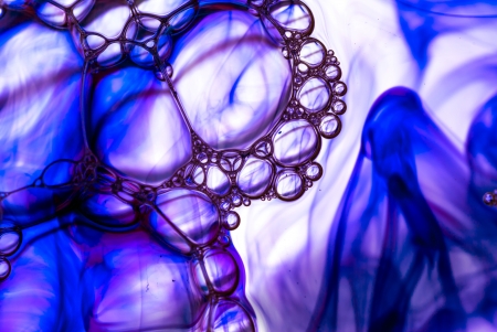 The surface of the bubble