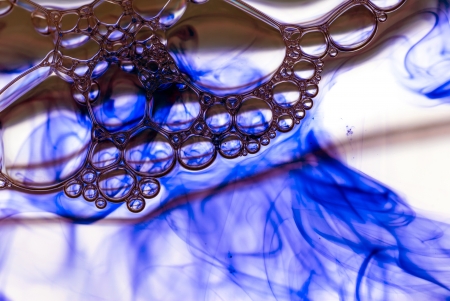 The surface of the bubble