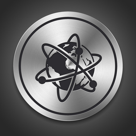 Metal style icon, the whole series has 300 to choose fromの写真素材